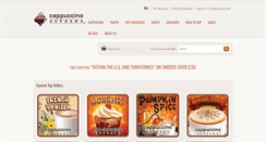 Desktop Screenshot of cappuccinosupreme.com